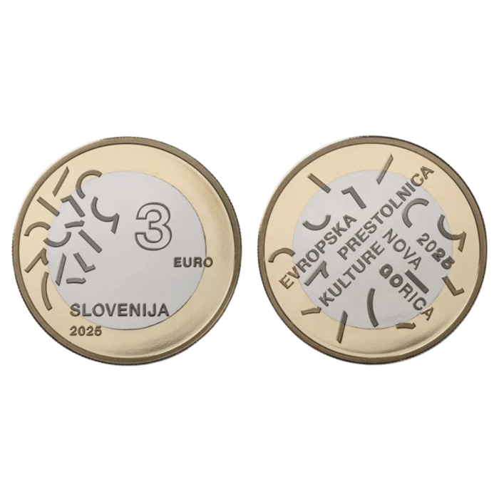 3 euroa Slovenia 2025 – Nova Gorica - Image 1