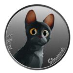 Moneda de plata de 5 euros de Letonia 2025 - "Arroyo"