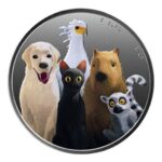 Moneda de plata de 5 euros de Letonia 2025 - "Arroyo" - Imagen 2