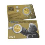 2 eurot Kreeka 2025 – Mikis Theodorakise 100. sünniaastapäev BU