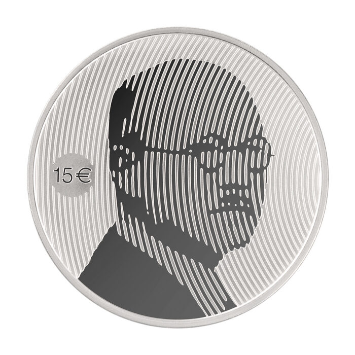 Hopeakolikko €15 Viro 2025 – Otto Strandman - Image 1