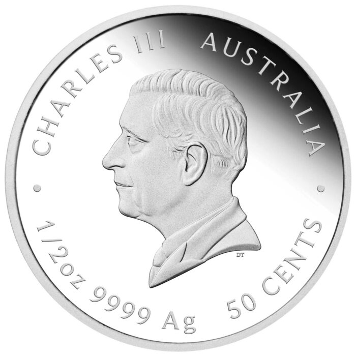 Värillinen hopeakolikko $0.50 Australia 2026 – Vastasyntynyt - Image 2