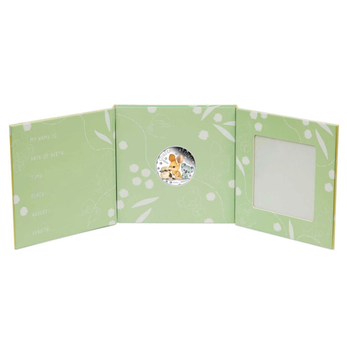 Värillinen hopeakolikko $0.50 Australia 2026 – Vastasyntynyt - Image 3