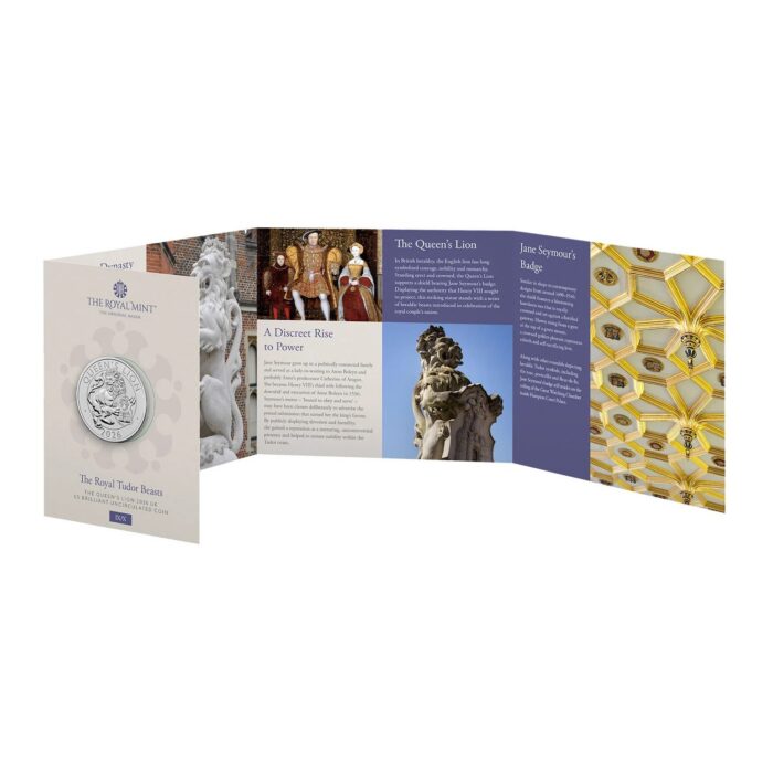 5 naela Suurbritannia 2026 - Tudorite kuninglikud loomad: Kuninglik lõvi - Image 4