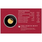 Kuldmünt $2 Austraalia 2026 - Hobuse aasta 0,5g Proof - Image 4