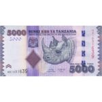 Paberraha 5000 šillingi Tansaania