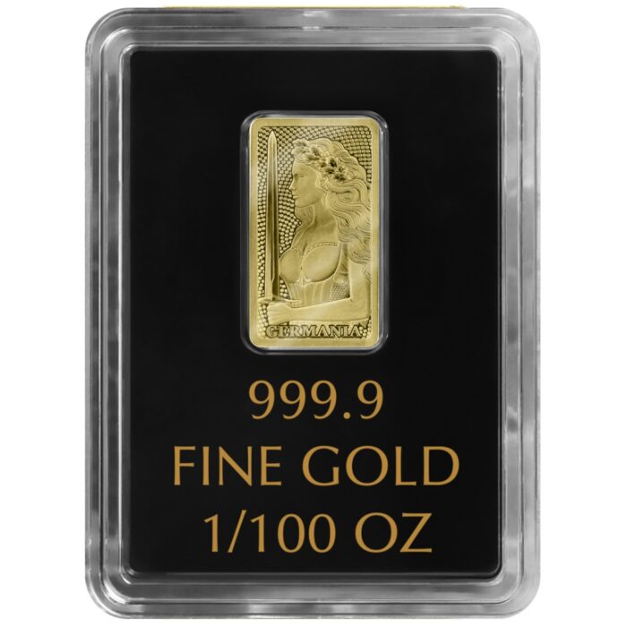 Kuldplaat 1/100oz - Germania - Image 3