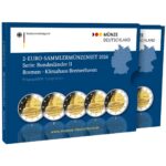 2 euro Saksamaa 2026 - Bremen (ADFGJ) Proof