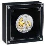 Kullatud hõbemünt $1 Austraalia 2026 - Hobuse aasta 1oz Proof - Image 3