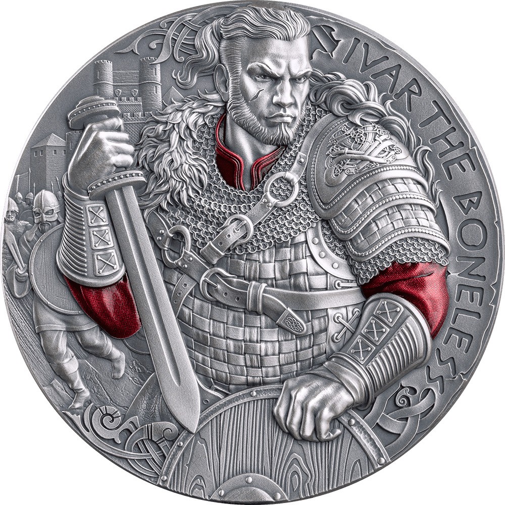 Ivar Hõbemünt 2000 franki Kamerun 2026 – Tee Valhallasse: Ivar Konditu - Image 1