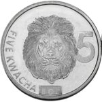 5 kwacha Zambia 2024 - León de Katanga