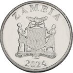 5 kwacha Zambia 2024 - León de Katanga - Imagen 2