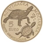 5 евро Словакия 2026 - Европейская болотная черепаха — изображение 2