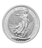 Tubo de monedas de plata de 2 libras, UK 2026 – Britannia - Imagen 2