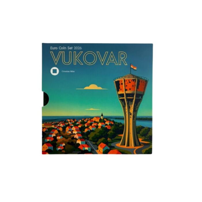 Serie Banca di Monete in Euro 2026 Croazia - Vukovar BU - immagine 3