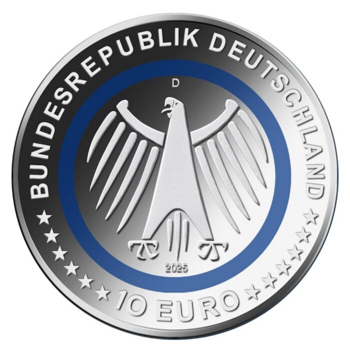 10 euro Germania 2025 – Al servizio della società: Agenzia federale per l'assistenza tecnica - immagine 2