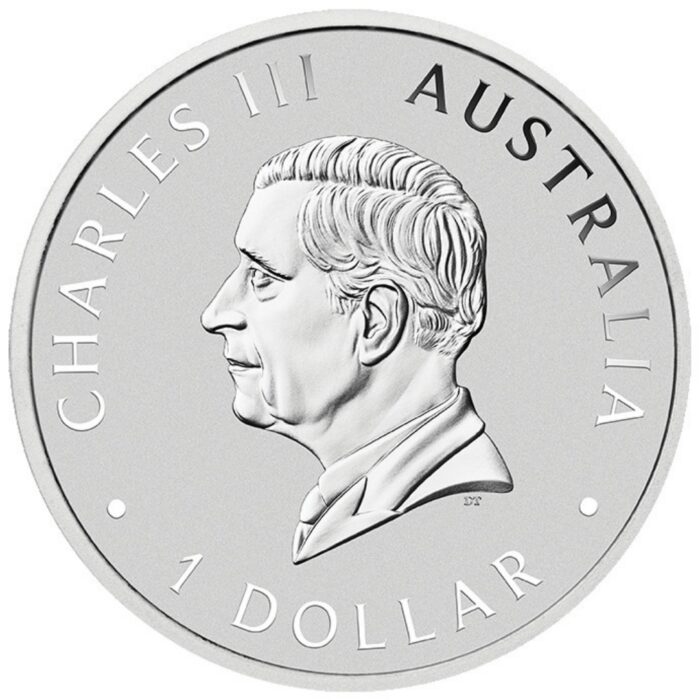 Värviline Hõbemünt $1 Austraalia 2026 - Kiilsaba-Kotkas 1 oz Proof mündikaardis - Image 2