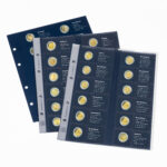 Folleto Optima para el álbum 2025 "Monedas conmemorativas europeas de 2 euros"