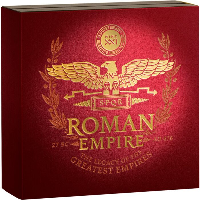 Moneda de plata 2000 francos de Camerún 2023 - Legado de los Grandes Imperios: Imperio Romano - Imagen 4