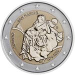 2 euro San Marino 2026 – Tizian Reverse Proof - Image 2