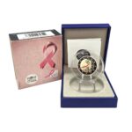 Moneta colorata da 2 euro Francia 2017 - Ricerca sul cancro al seno Proof