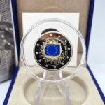 Värviline 2 euro münt Prantsusmaa 2015 - ELi lipu 30. aastapäev Proof - Image 2