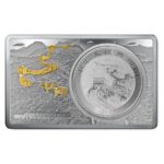 Moneda y lingote de plata 10 yuanes China 2025 - Dragón chino - Imagen 2