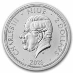 Moneda de plata 2 dólares Niue 2026 - León Checo - Imagen 2