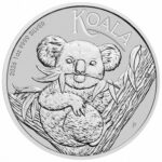 Hopeakolikko $1 Australia 2026 - Koala