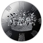 Silver Coin 5 euro Latvia 2026 - Bridal Crown