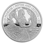 Moneta d'argento 2 sterline del Regno Unito 2024 – Miti e leggende: Lady Marian