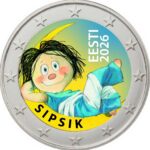 Coloured 2 euro Estonia 2026 - Sipsik