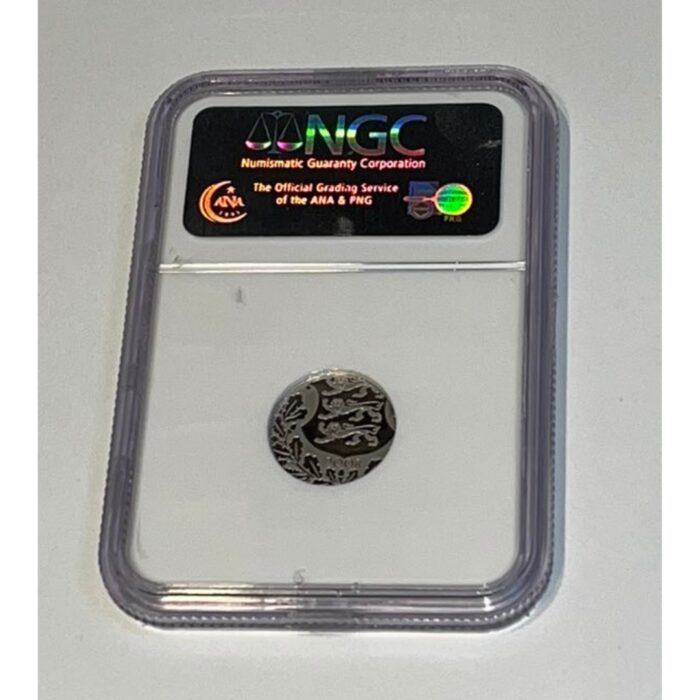 Platinum coin 100 kroons Estonia 2008 - 90th anniversary of the Republic of Estonia MS69 - Image 4