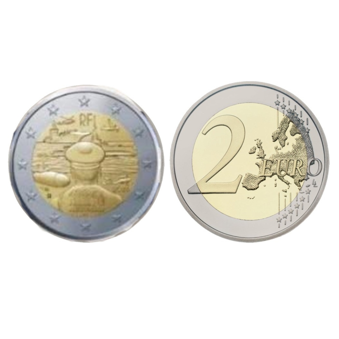 france (1) 2 eurot Prantsusmaa 2026 – 400 aastat Prantsuse mereväge - Image 1
