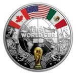 Hõbemünt 1000 tenge Kasahstan 2026 - 2026 FIFA maailmameistrivõistlused
