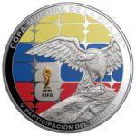 Hõbemünt 1 Sucre Ecuador 2026 - FIFA maailmameistrivõistlused 2026