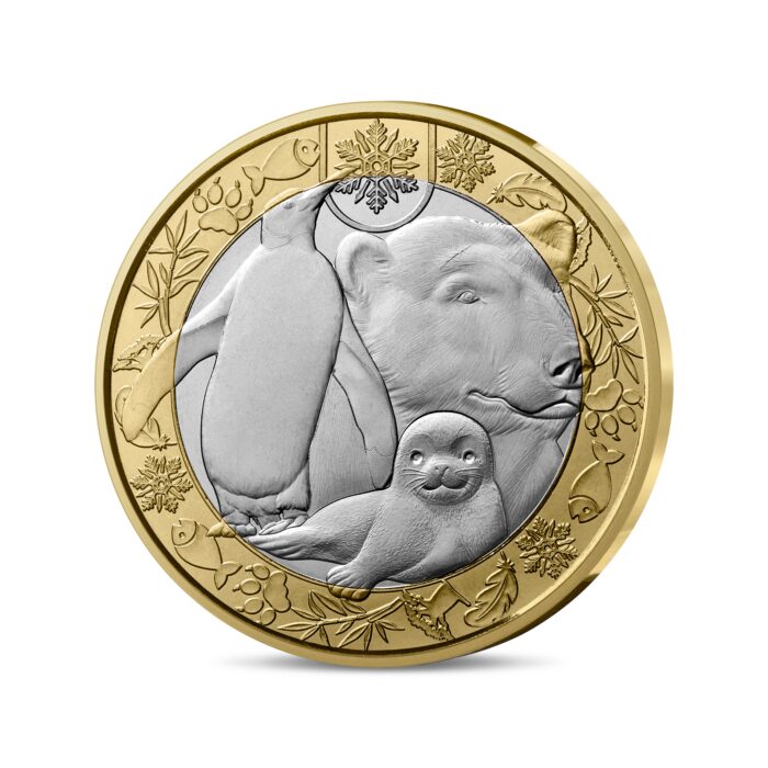 5€ Prantsusmaa 2026 - Maailma loomad: polaarloomad - Pilt 2