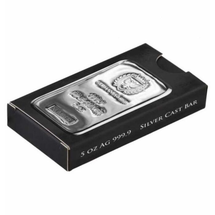 Hõbeplaat 5oz Germania Mint - Pilt 2