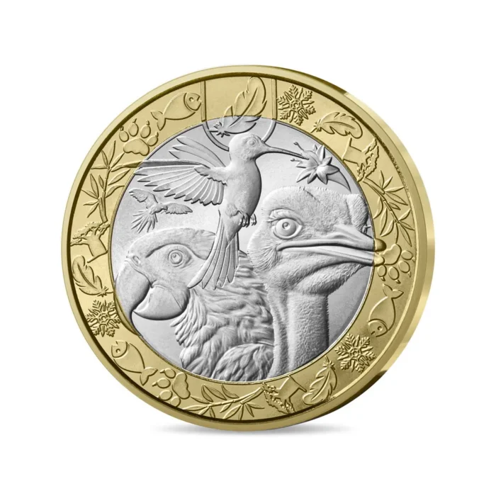 5€ Prantsusmaa 2026 - Maailma loomad: Linnud - Pilt 2