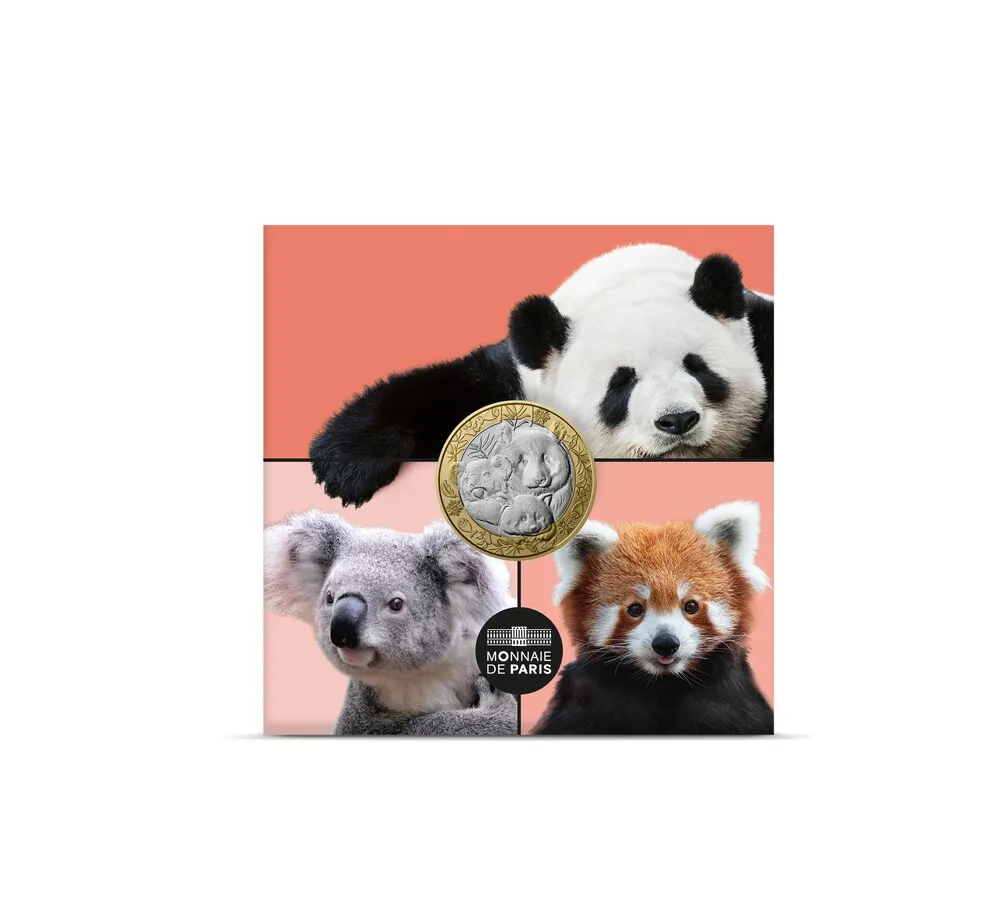 M5066_MDP_00071169_BD_6666 5€ Prantsusmaa 2026 - Maailma loomad: Pandad - Pilt 1