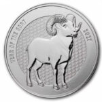 Medaglia d'argento 2027 - Anno della Capra 1 oz