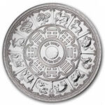 Medaglia d'argento 2027 - Anno della Capra 1 oz - immagine 2