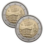 2 eurot Soome 2026 - Raili ja Reima Pietilä BU (mündikaardipaar)