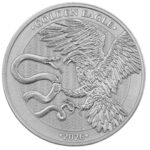 Серебряная монета 2,5 евро Мальта 2026 - Золотой орел 1/2 oz BU — изображение 3