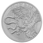 Moneda de plata 1,5 euros Malta 2026 - Águila Dorada 1/4 oz BU - Imagen 3