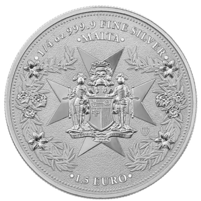 Moneda de plata 1,5 euros Malta 2026 - Águila Dorada 1/4 oz BU - Imagen 4