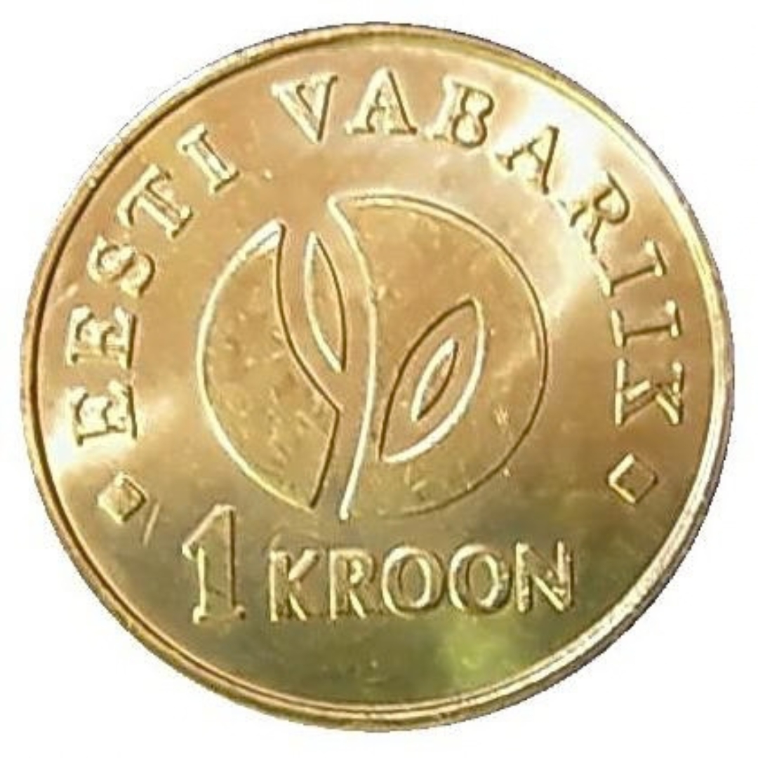 1 viikko (1) 1 kruunu Viro 2008 - Viron tasavallan 90-vuotisjuhla UNC - Image 1