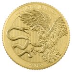 Moneda de oro 10 euros Malta 2026 - Águila Dorada 1/10 oz BU - Imagen 3