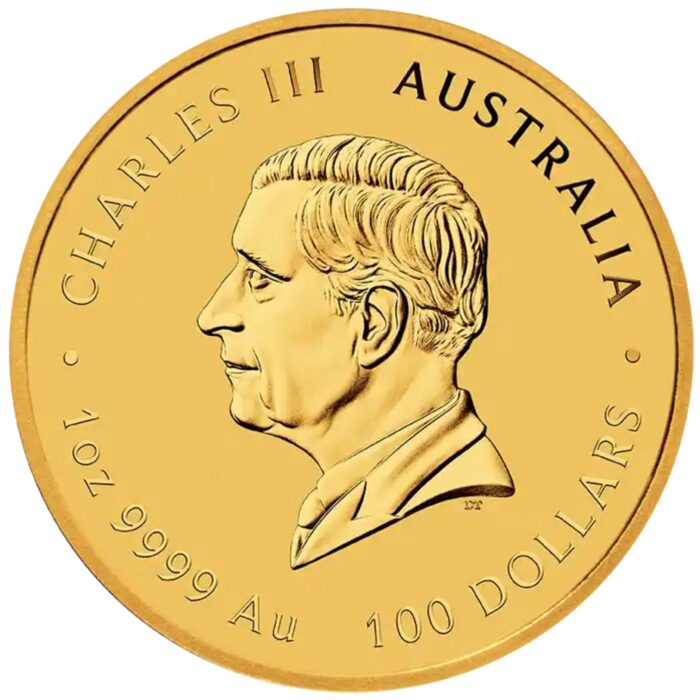 Moneda de oro $100 Australia 2027 - Año de la Cabra 1 oz BU - Imagen 2