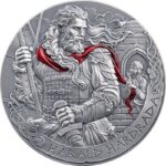Hõbemünt 2000 franki Kamerun 2026 – Tee Valhallasse: Harald Hardrada